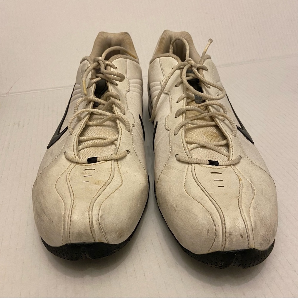 Nike Air Affect III 2010 Leather 386493-103 Mens White Black Sneakers Size 13. - Picture 2 of 10